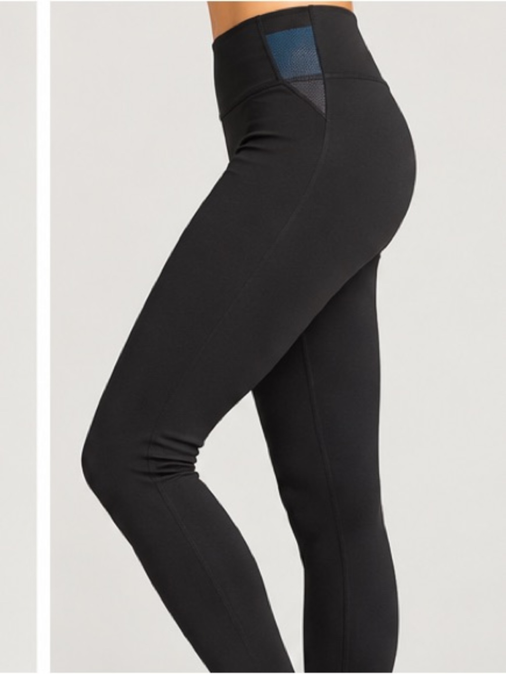 Tahari Active Leggings With Side Mesh